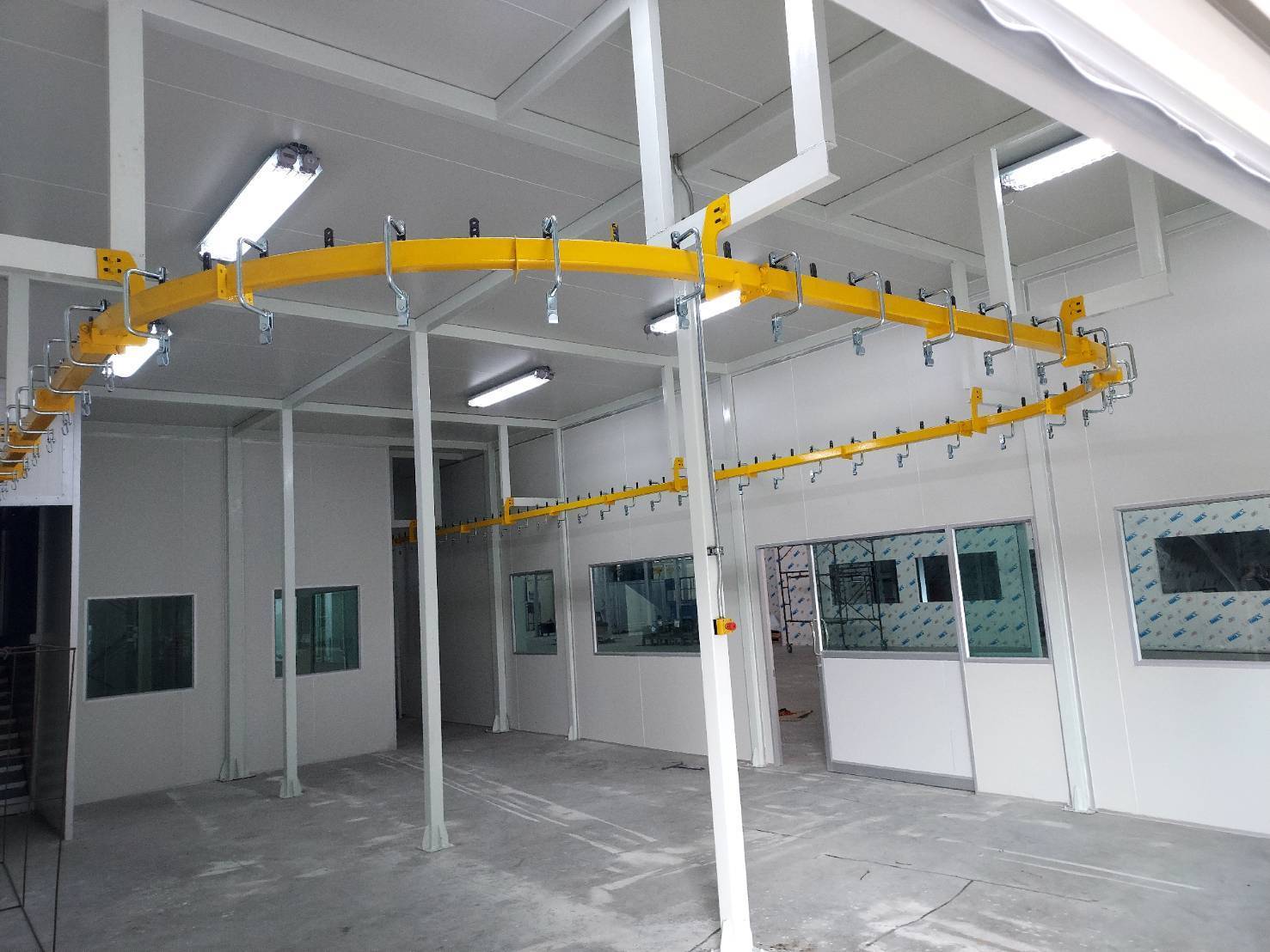 ระบบลำเลียงแบบแขวน (Overhead Conveyor System)